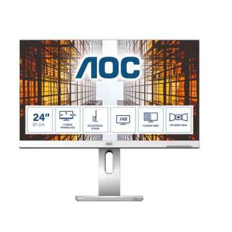 24 16:10 1920X1200 60HZ VGA/DVI/HDMI/DP BIANCO