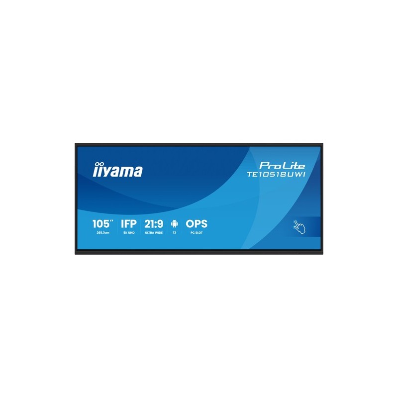 105  UW5K 5120x2160, iiWare11, Android 13 touch