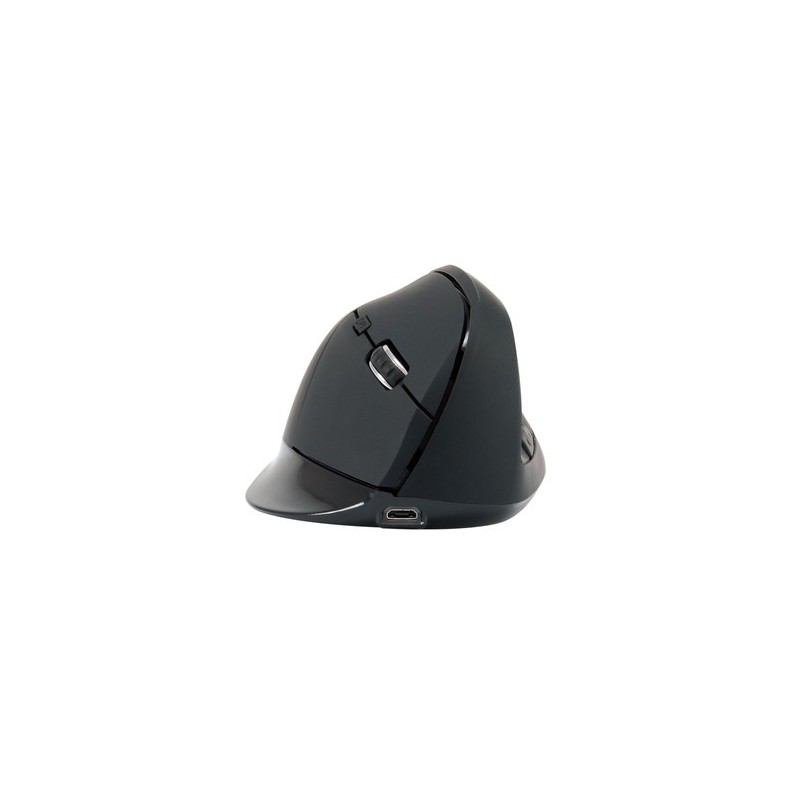 MOUSE OTTICO WIRELESS ERGONOMIC BK 6 TASTI RICARICABILE DPI SWITCH
