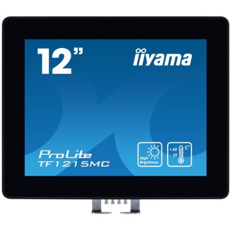 12  4:3 PCAP 10P Touch Bezel Free / Open Frame