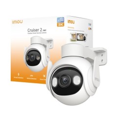 CAMERA SPEEDOM CRUISER2 3K 5MP PTZ 3.6MM/IR/IP66/SD/FC/WIFI6/SIRENA