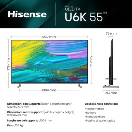 Hisense 55U6KQ