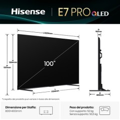 HISENSE TV DLED UHD 4K 100 SMART TV