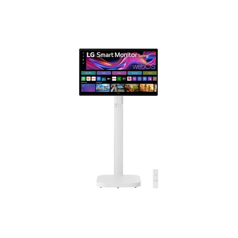 LG SWING 31,5 4k 16:9 IPS TOUCH base con rotelle