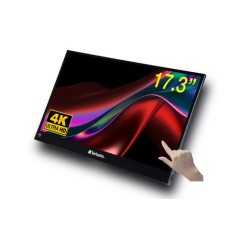VERBATIM MONITOR PORTATILE TOUCH 17.4 4K ULTRA HD