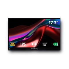VERBATIM MONITOR PORTATILE TOUCH 17.4 4K ULTRA HD