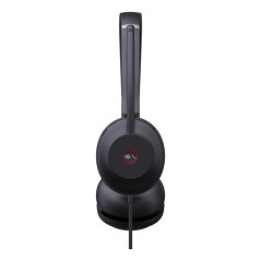 Yealink UH37 Dual Teams Auricolare Cablato A Padiglione Ufficio Nero