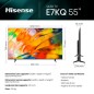 Hisense Hisense Smart TV QLED 55" 4K 5E7KQ