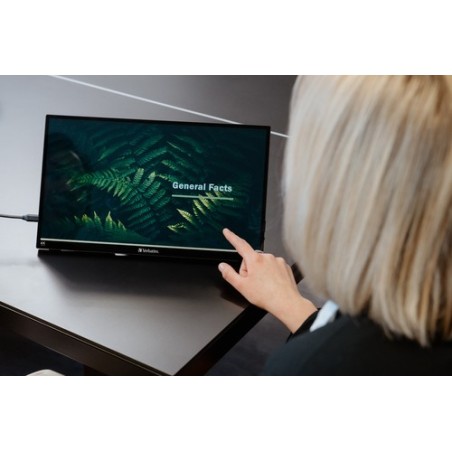 VERBATIM MONITOR PORTATILE TOUCH 15.6 4K ULTRA HD