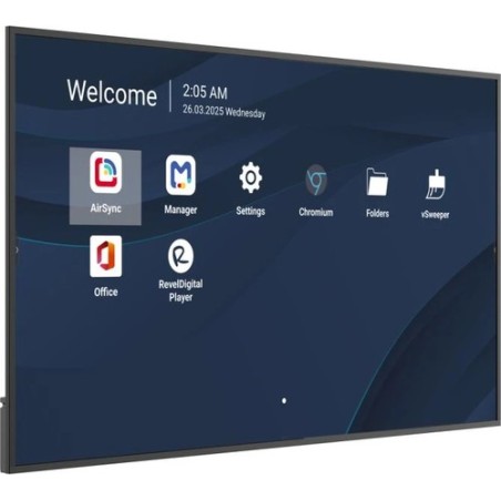 75  LED , 3840*2160, 500 NITS,  ANDROID 14, 24/7