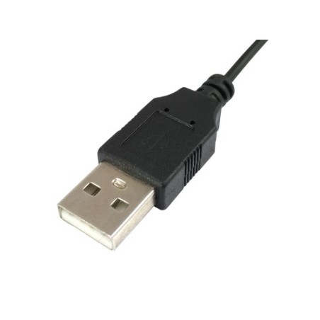 MOUSE OTTICO USB 1000 DPI BK 3 TASTI COMPATTO PLUG&PLAY