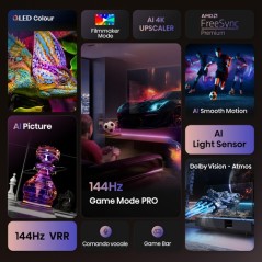 HISENSE TV DLED UHD 4K 85 SMART TV