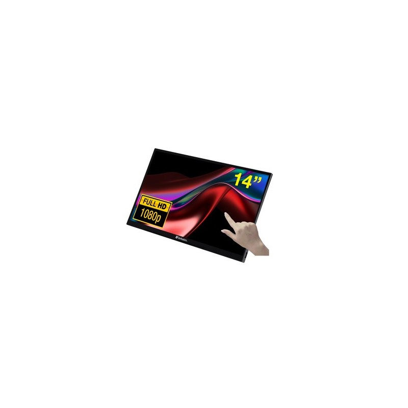 VERBATIM PMT-14 MONITOR PORTATILE TOUCH 14  FHD