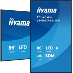 86  LCD UHD, SDM-L