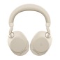 Jabra Evolve2 85 Auricolare Con cavo e senza cavo A Padiglione Ufficio USB tipo A Bluetooth Beige