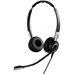 Jabra BIZ 2400 II Auricolare Cablato A Padiglione Ufficio Nero, Argento