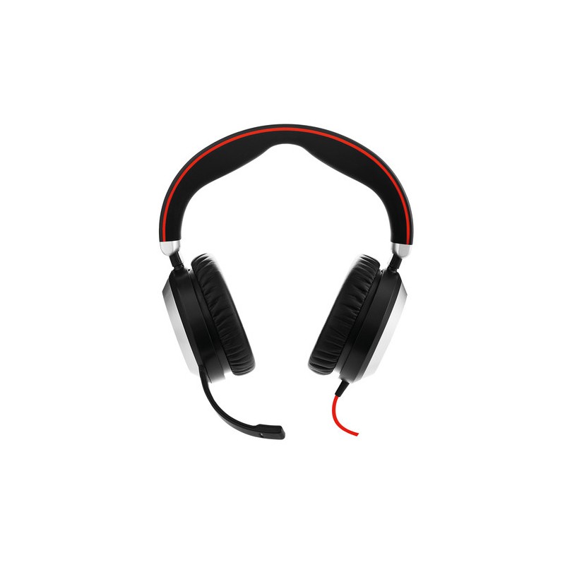 Jabra Evolve 80 Auricolare Cablato A Padiglione Ufficio Bluetooth Nero