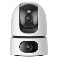 CAMERA DOME 5MP+5MP PTZ SIRENA FARO 3.6MM/IR15/MSD/WIFI6/FC/IMOU SENSE
