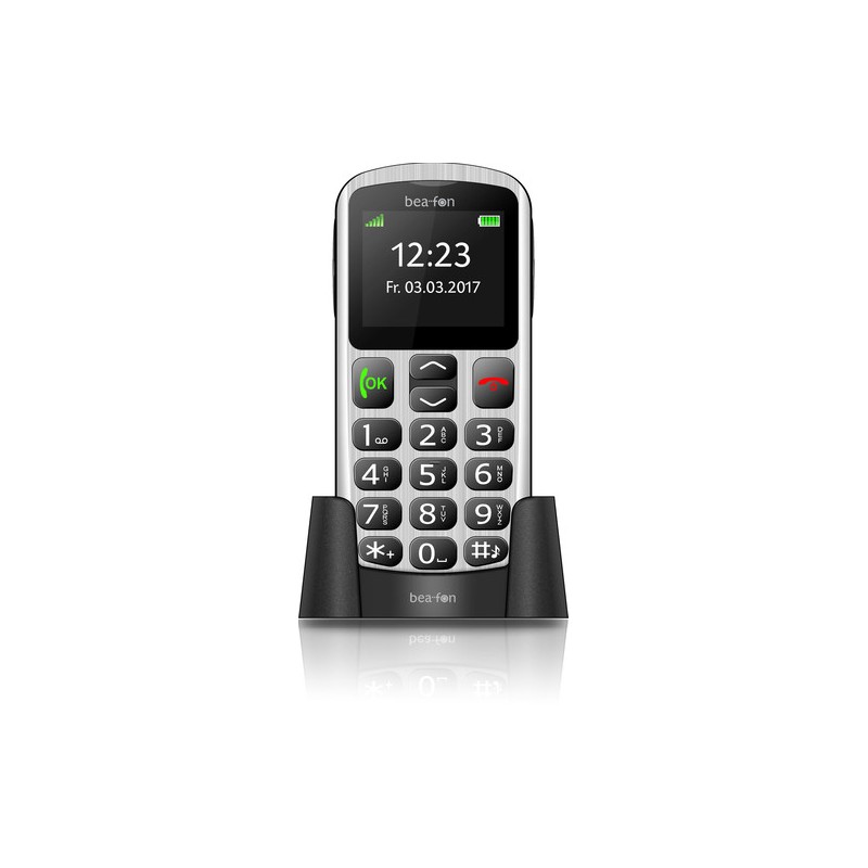 Beafon SL250 5,08 cm (2") 93 g Argento Telefono di livello base