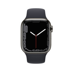 TIM Apple Watch Series 7 GPS OLED 45 mm Digitale Touch screen Grafite Wi-Fi GPS (satellitare)