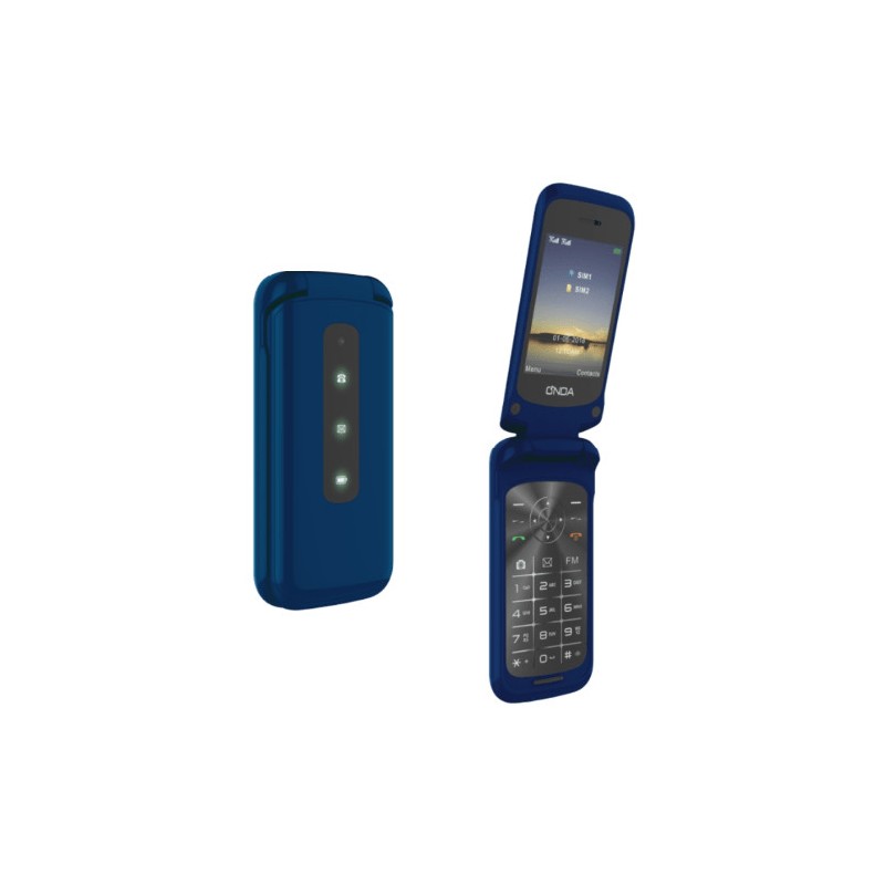 TIM ONDA C7 6,1 cm (2.4") Blu Telefono di livello base
