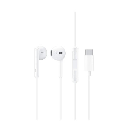 Huawei 55030088 cuffia e auricolare Cablato In-ear Musica e Chiamate USB tipo-C Bianco