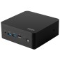 MSI Cubi NUC 1MG-001EU PC/stazione di lavoro Intel Core 7 150U 16 GB DDR5-SDRAM 1 TB SSD Windows 11 Pro Mini PC Nero