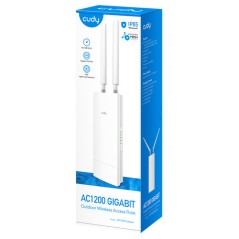 Cudy AP1300 Outdoor 867 Mbit/s Bianco Supporto Power over Ethernet (PoE)