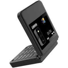 SAIET BE FLIP Nero - 4G, doppio display, video player