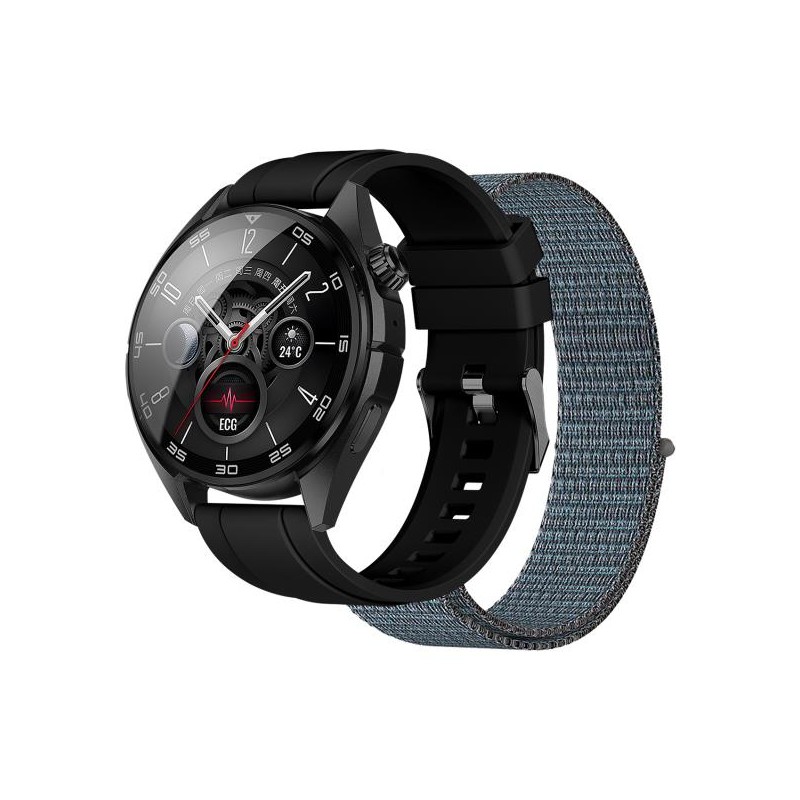 Nilox Smartwatch Trailpro 1.43" + 2 Cinturini intercambiabili IP68,GPS