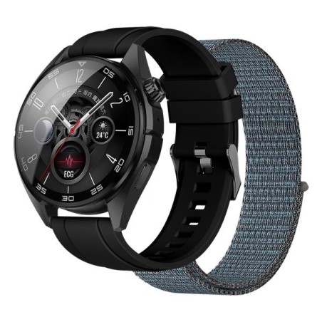 Nilox Smartwatch Trailpro 1.43" + 2 Cinturini intercambiabili IP68,GPS
