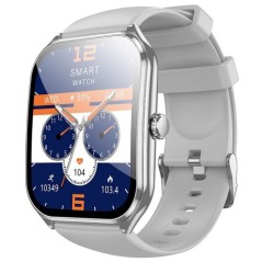 Hoco Y28 Smartwatch  Silver Display Amoled, supporta chiamate BT