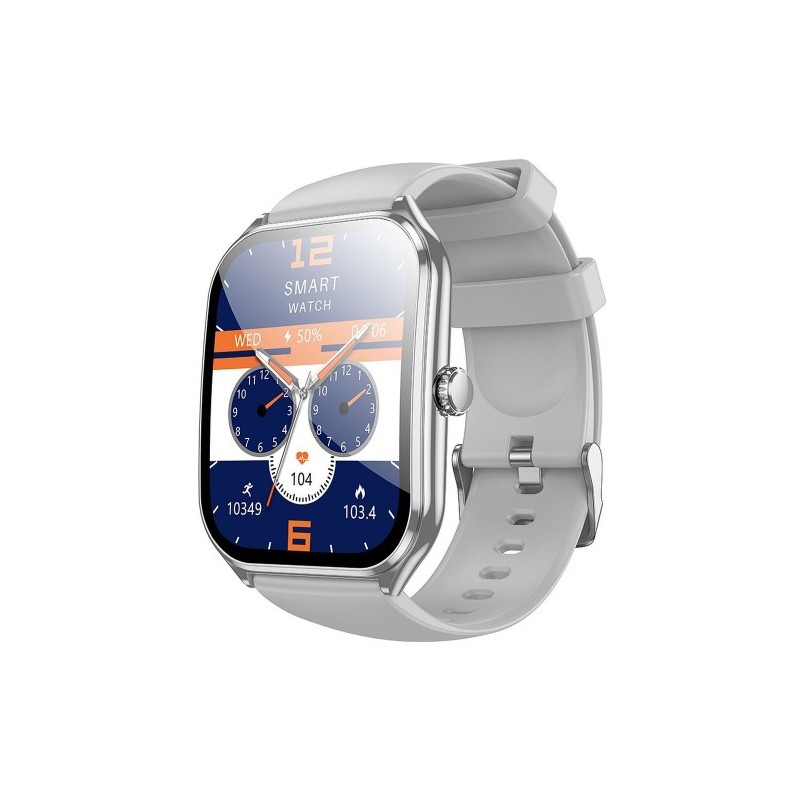 Hoco Y28 Smartwatch  Silver Display Amoled, supporta chiamate BT