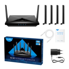 ROUTER WIFI6 AX3000 5G 4PGIGABIT 4 ANTENNE