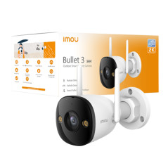 CAMERA BULLET 3MP 2K FC IMOU SENSE 2.8MM/IR30/IP67/8X/WIFI/MSD/110DB