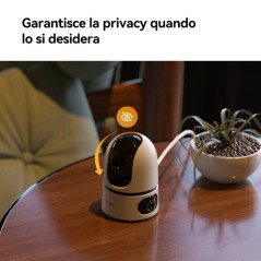 CAMERA DOME 3MP+3MP PTZ SIRENA FARO 3.6MM/IR15/MSD/WIFI6/FC/IMOU SENSE