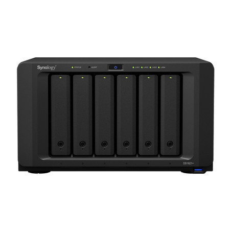 NAS SYNOLOGY DS1621+ 6HDD/SSD SATA 3.5/2.5 2 X SSD 4GB DDR4