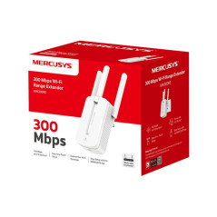 RANGE EXTENDER N300 300MBPS 2.4GHZ 3 ANTENNE ESTERNE MIMO