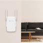 RANGE EXTENDER WIFI AC1200 867/300 MBPS 1P 10/100 RJ45 2 ANT.ESTERNE