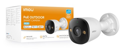 CAMERA POE ALGO 4K 8MP ESTERNO 3.6MM/IR30/IP67/SD/110DB/MIC