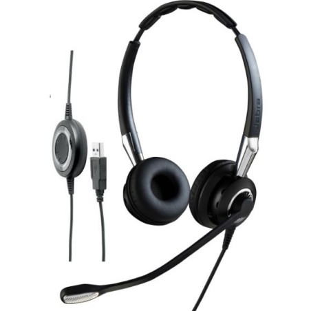 Jabra 6 cuscinetti ecopelle neri per evolve2 40 Evolve2 65