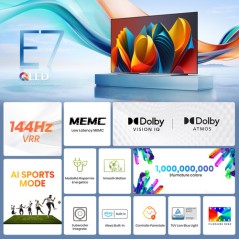 HISENSE 100E7NQ QLED UHD DOLBY VISION new