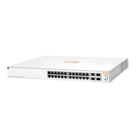 SWITCH 24P GIGABIT POE 4SFP+ 370W ARUBA HPE