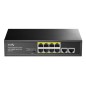 SWITCH 8P GIGABIT POE+DA 30W+2PRJ45 20GBPS 120W POWER SUPPLY