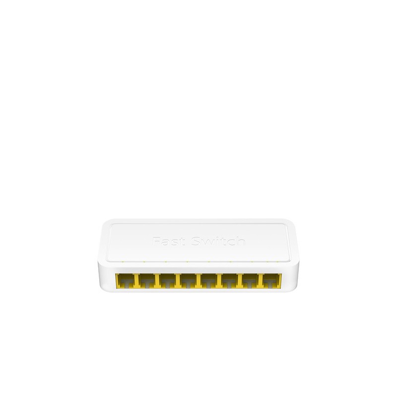 SWITCH 8P 10/100MBPS 5P FASTETH PLASTIC CASE MAX 0.9W UNMANAGED