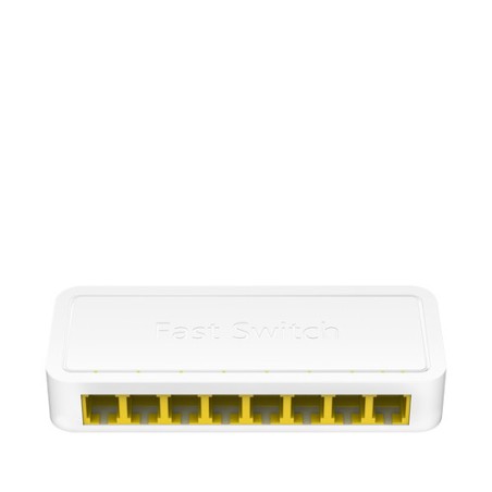 SWITCH 8P 10/100MBPS 5P FASTETH PLASTIC CASE MAX 0.9W UNMANAGED