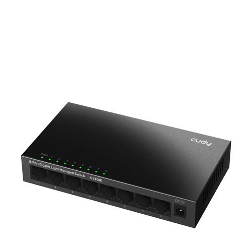 Cudy 8-Port Gigabit Easy-Managed Switch, GS108E 1.0