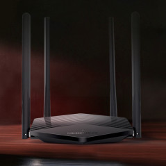 ROUTER WIFI 6 AX1500 1201 5GHZ 300 2,4GHZ 1WAN 3LAN GBIT LAN 4 ANTENNE