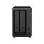 Synology DiskStation DS723+ server NAS e di archiviazione Tower Ryzen Embedded R1600 2 GB DDR4 DiskStation Manager Nero