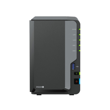 NAS SYNOLOGY DS224+ 2HD 3.5/2.5 2P USB 2 LAN